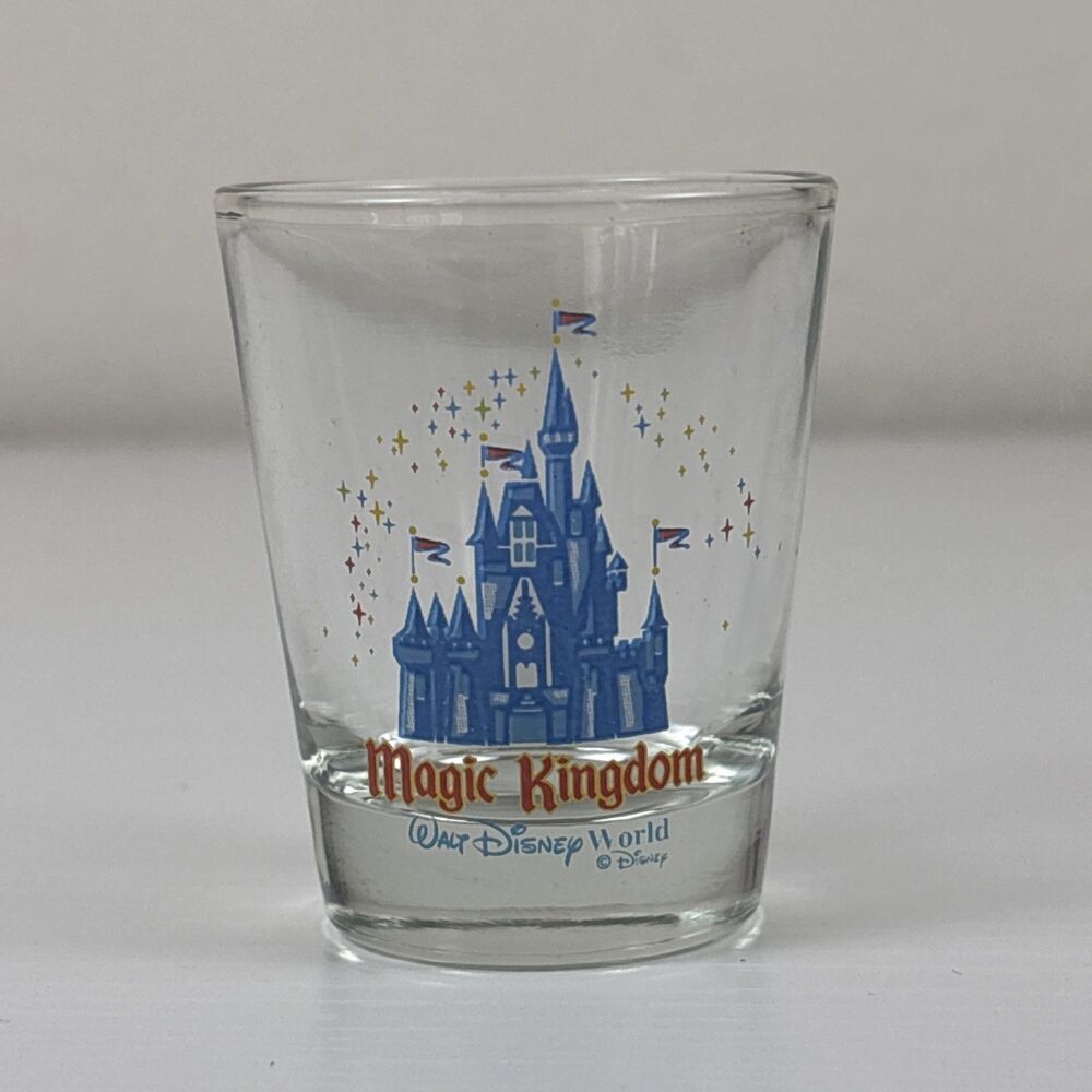 Magic Kingdom, Walt Disney World-  Souvenir Shot Glass- Excellent Condition